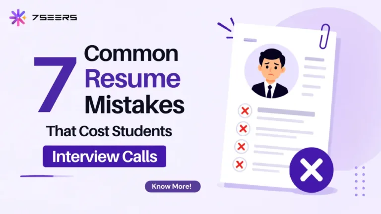 7 Common Resume Mistakes That Cost Students Interview Calls
